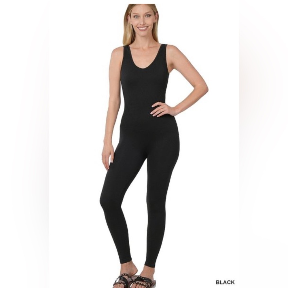 ZENANA SEAMLESS RIBBED SPORTS BODYSUIT